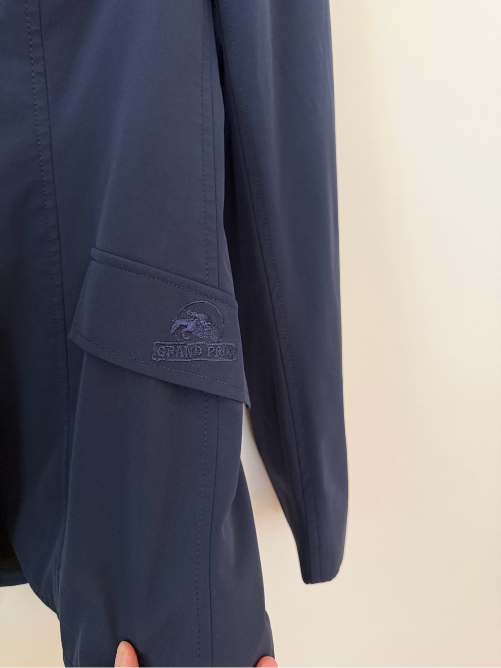 Navy Women's Tailored Blazer - Picture 4 of 10
